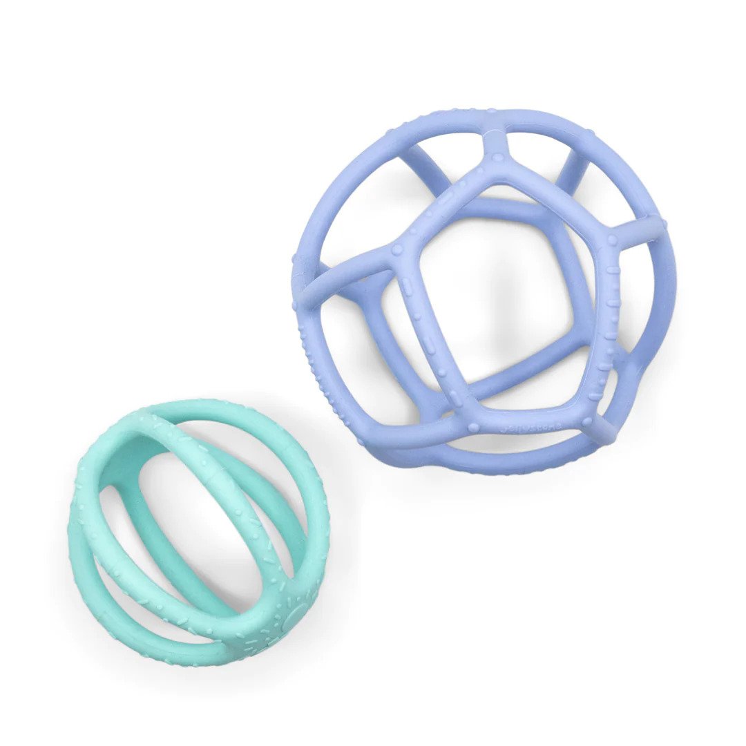 Sensory Ball Set - Soft Blue & Soft Mint