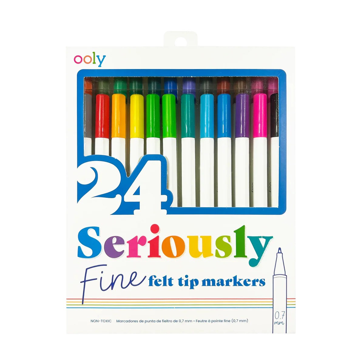 Seriously Fine Felt Tip Markers