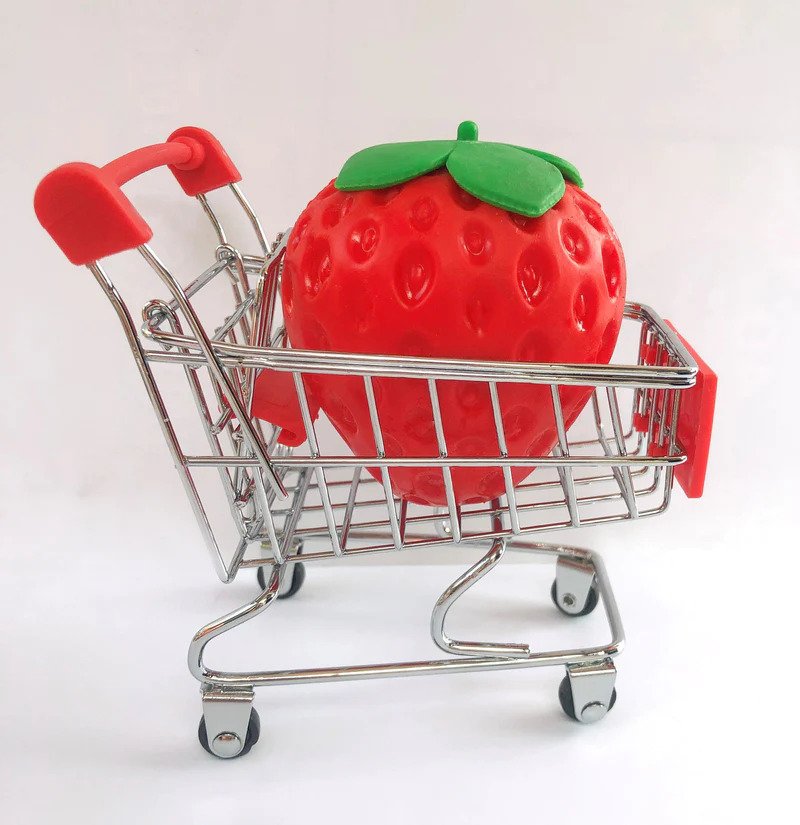 Shop 'n Squish Fruit Cart