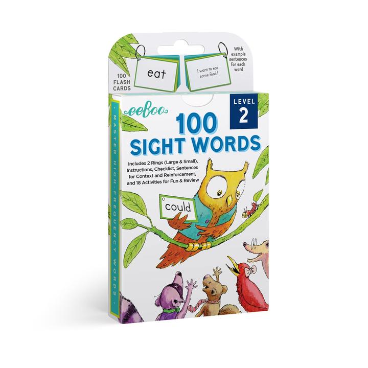 Sight Words Flash Cards Level 2