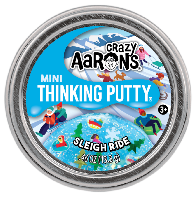 Sleigh Ride Mini Thinking Putty Tin