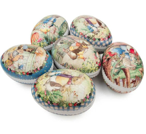 Small Beatrix Potter Paper Mache Egg