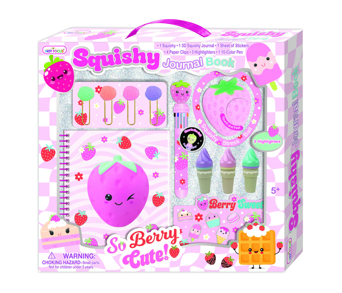 So Berry Cute! Squishy Journal