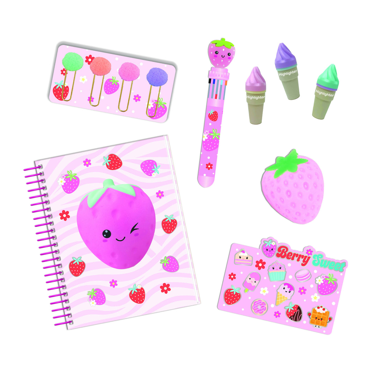 So Berry Cute! Squishy Journal