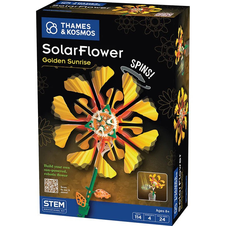 SolarFlower Golden Sunrise