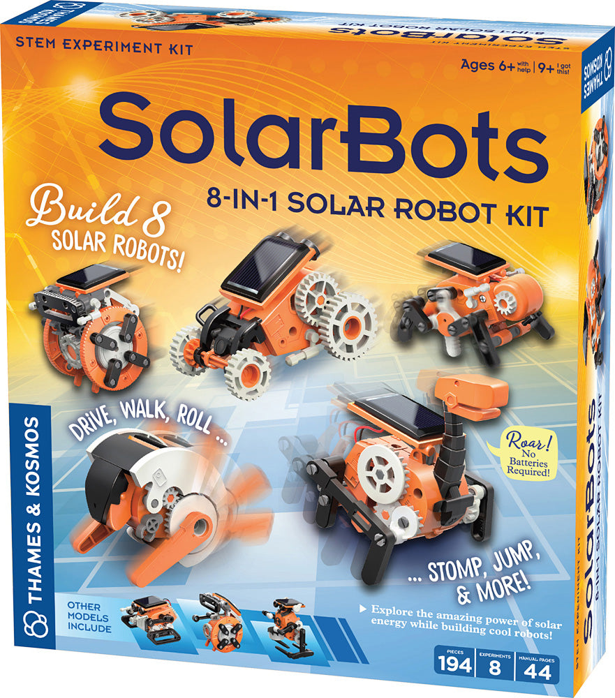 Solarbots: 8 in 1 Solar Robot
