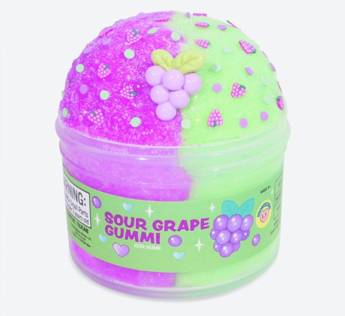 Sour Grape Gummi Peachybbies Icee Slime