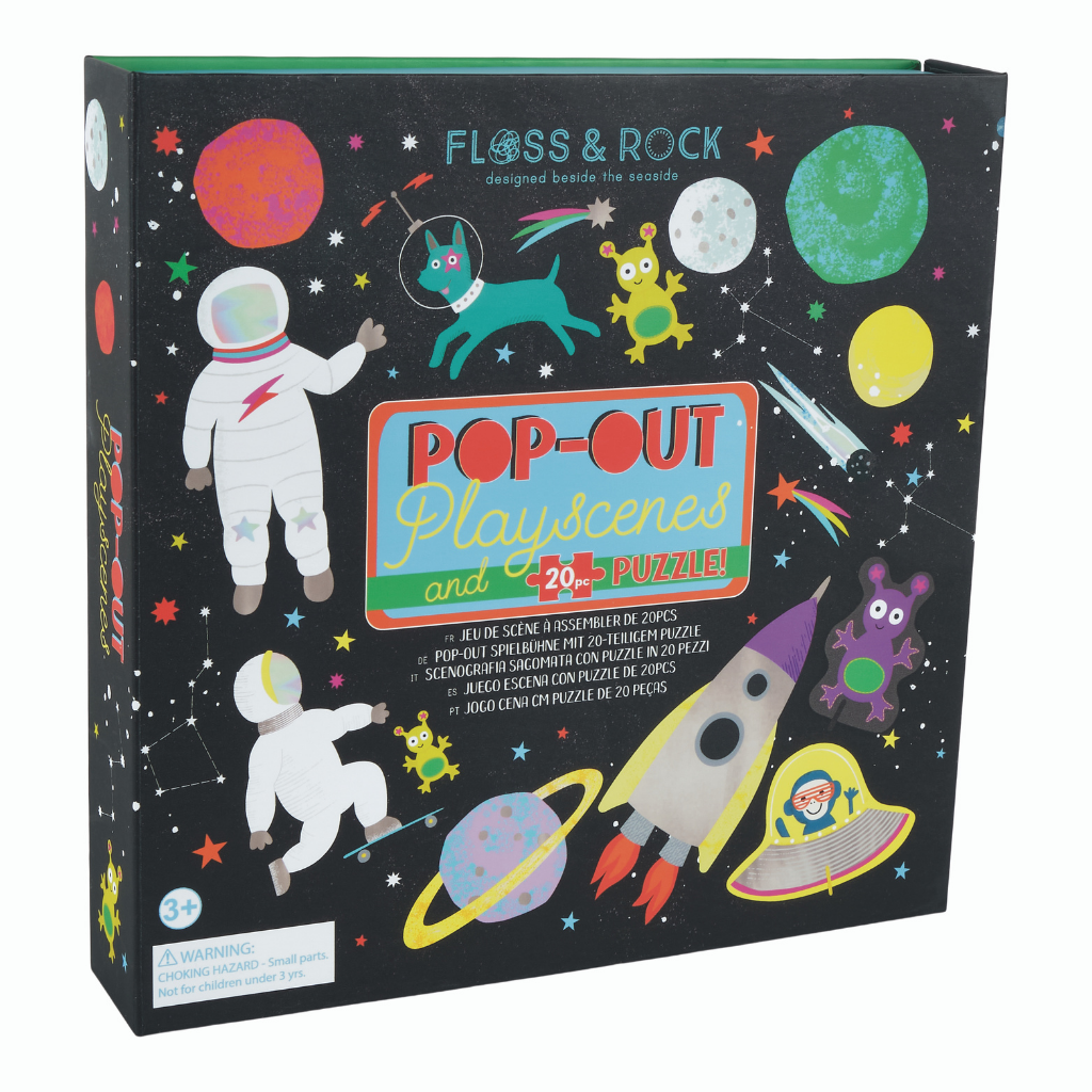Space Pop Out Play Scene