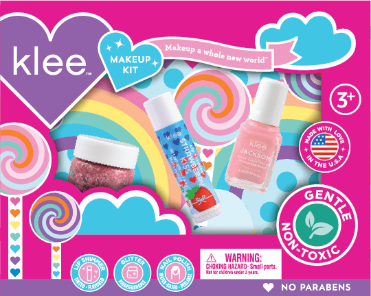 Spinning Pink Kids Makeup