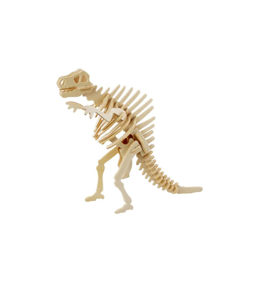 Spinosaurus Wooden 3D Model