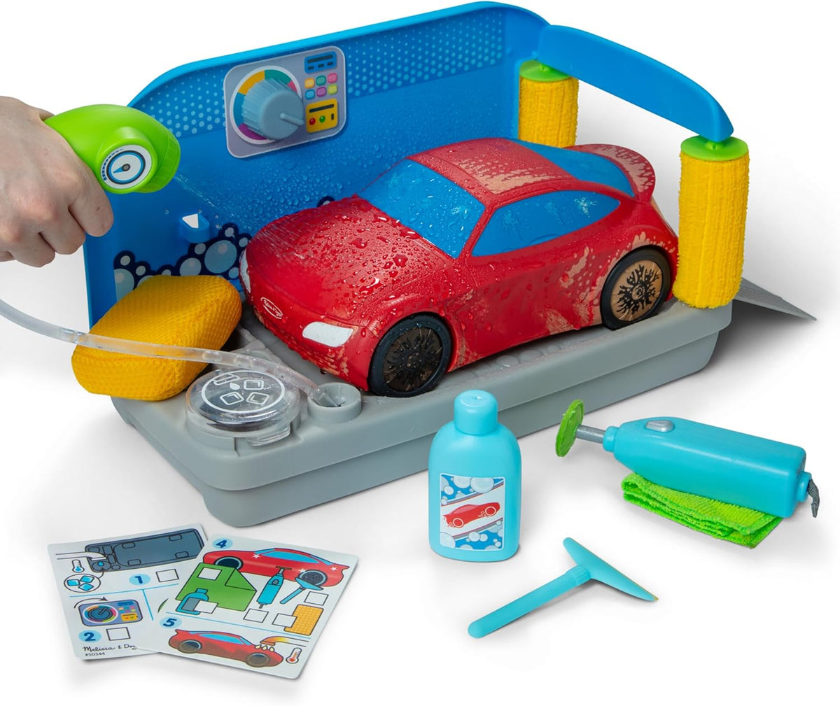 Spray & Shine Car Wash Play Set