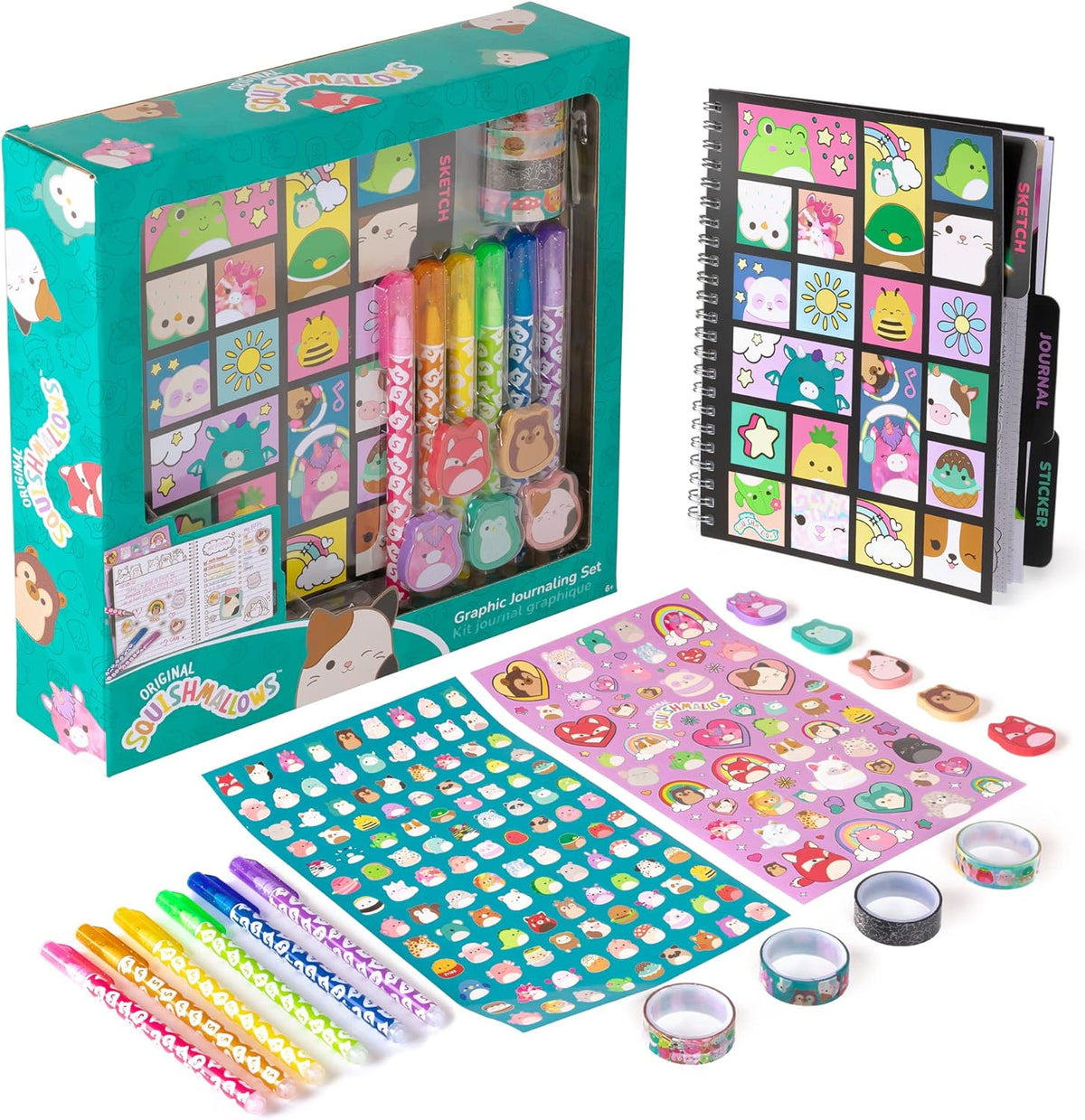 Squishmallows Journaling Set