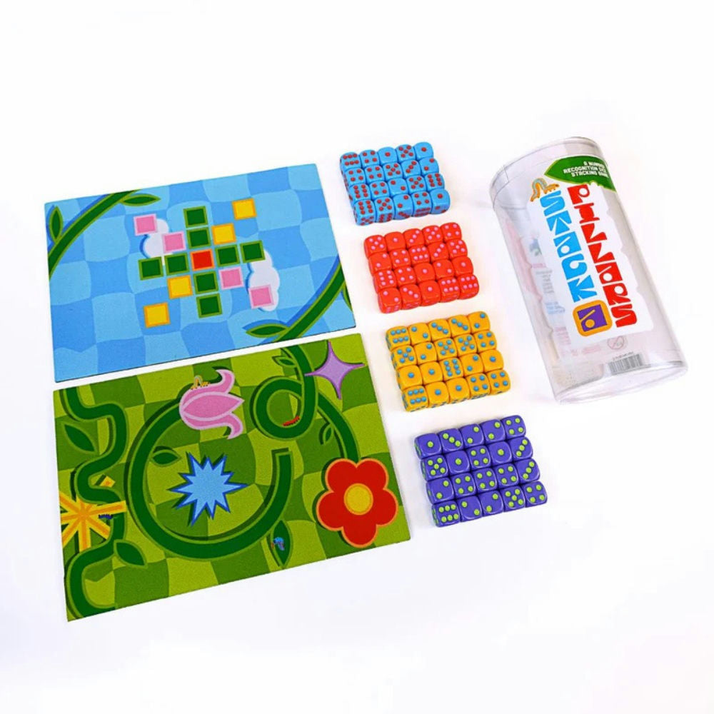 Stack-A-Pillars Dice Stacking Game