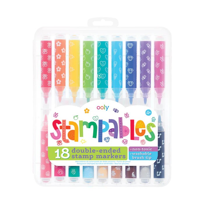 Stampables Double-Ended Stamp Markers - Set of 18