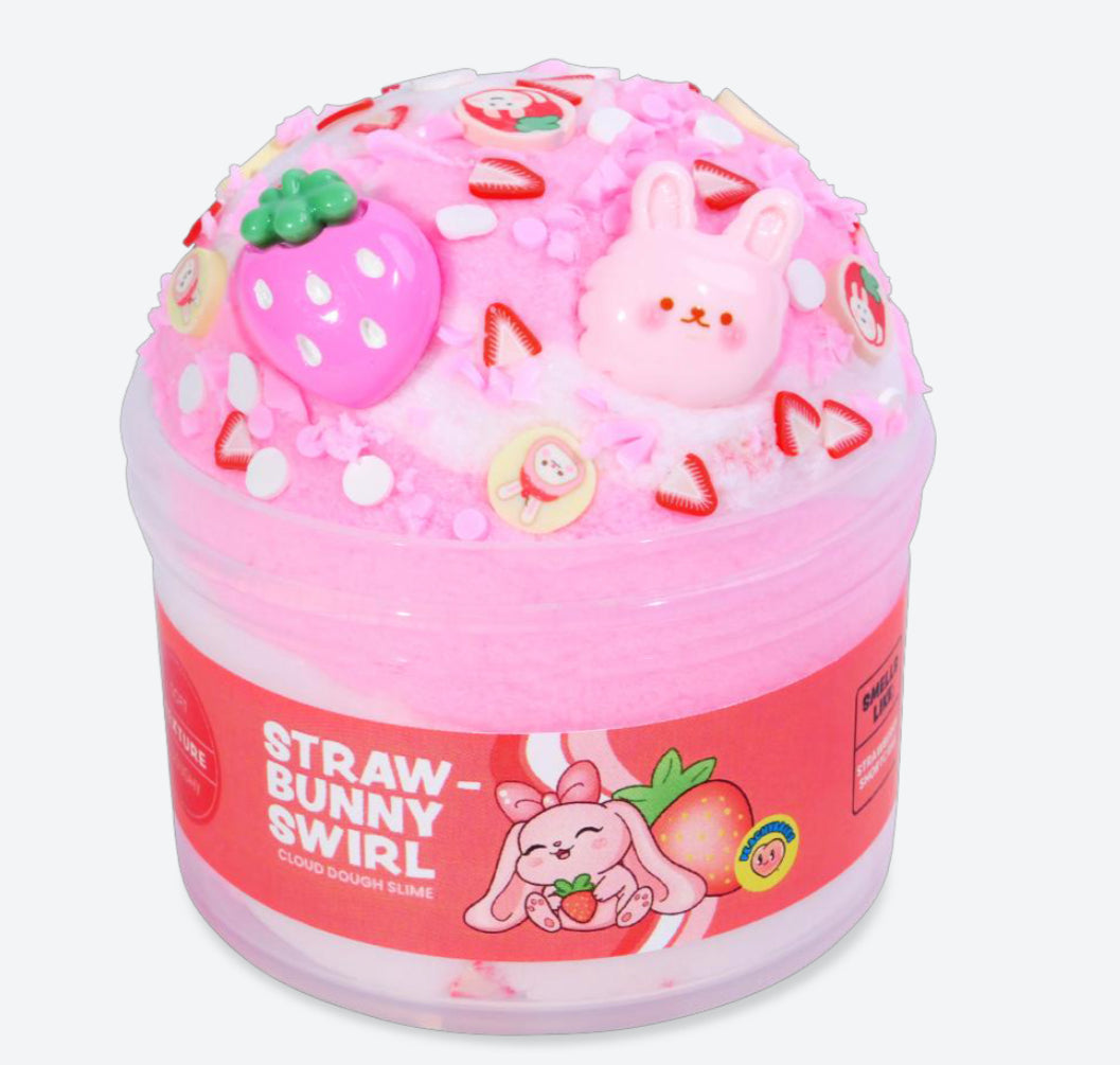 Straw-Bunny Peachybbies Cloud Slime