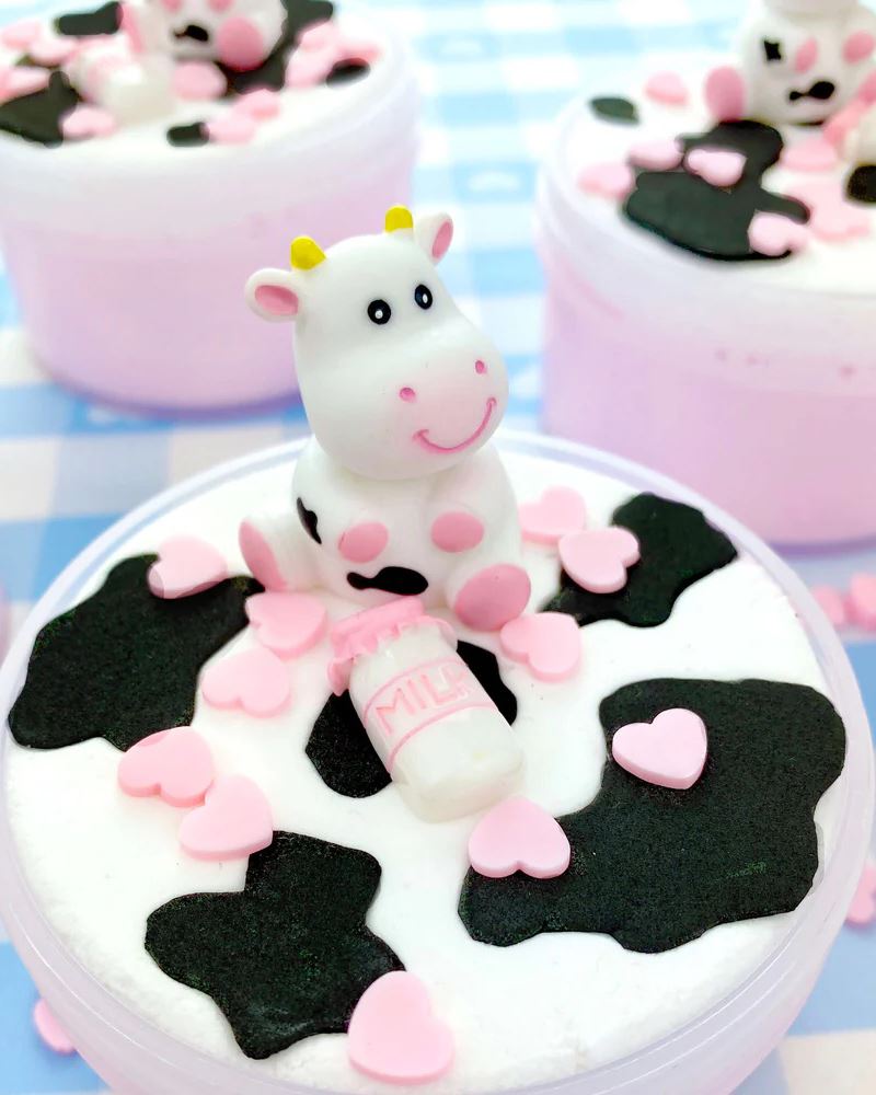 Straw-Dairy Cow 2 Slimes in 1
