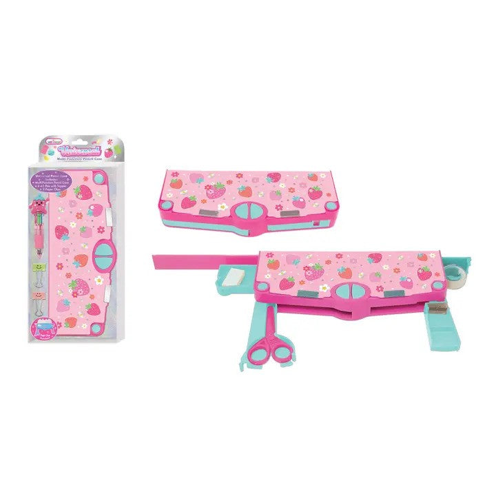 Strawberry Multi Function Pencil Case