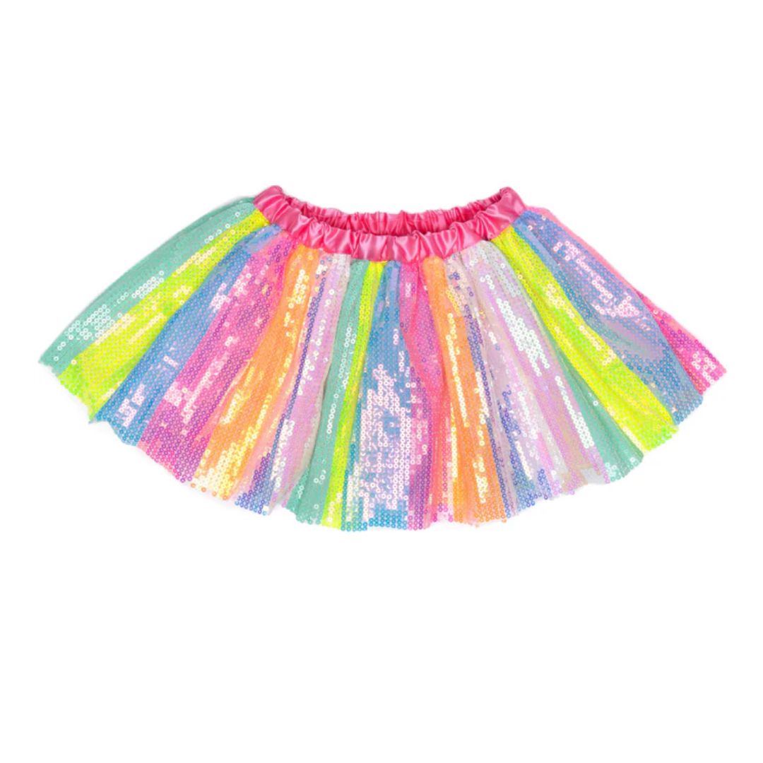 Stripy Sequins Skirt Size 4/6