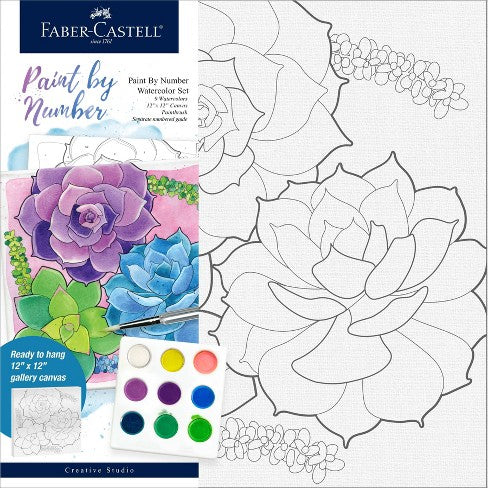 Succulents Paint By Number