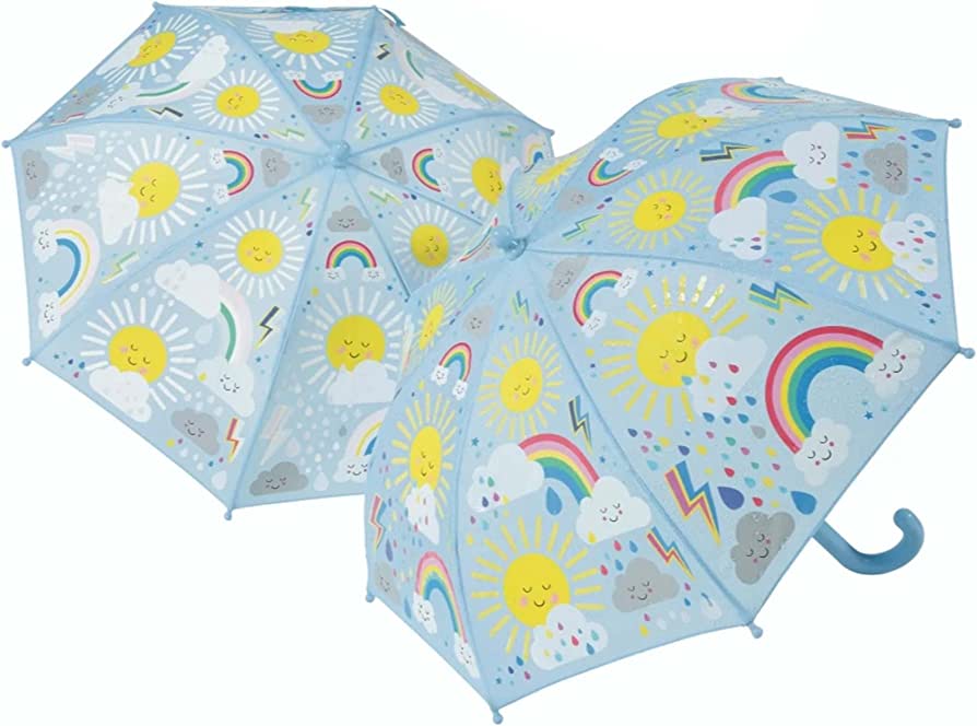 Sun & Cloud Color Changing Umbrella