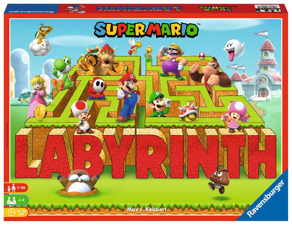 Super Mario Labyrinth Game