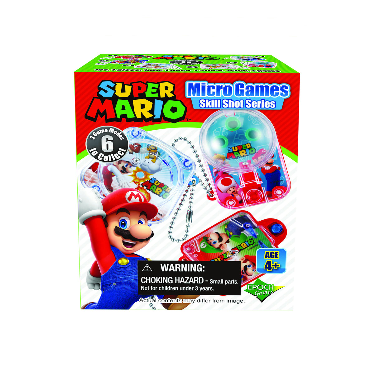 Super Mario Micro Games Skill Shot Series Blind Box Asst