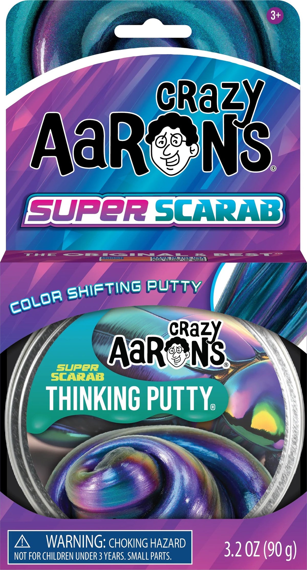 Super Scarab Thinking Putty Tin