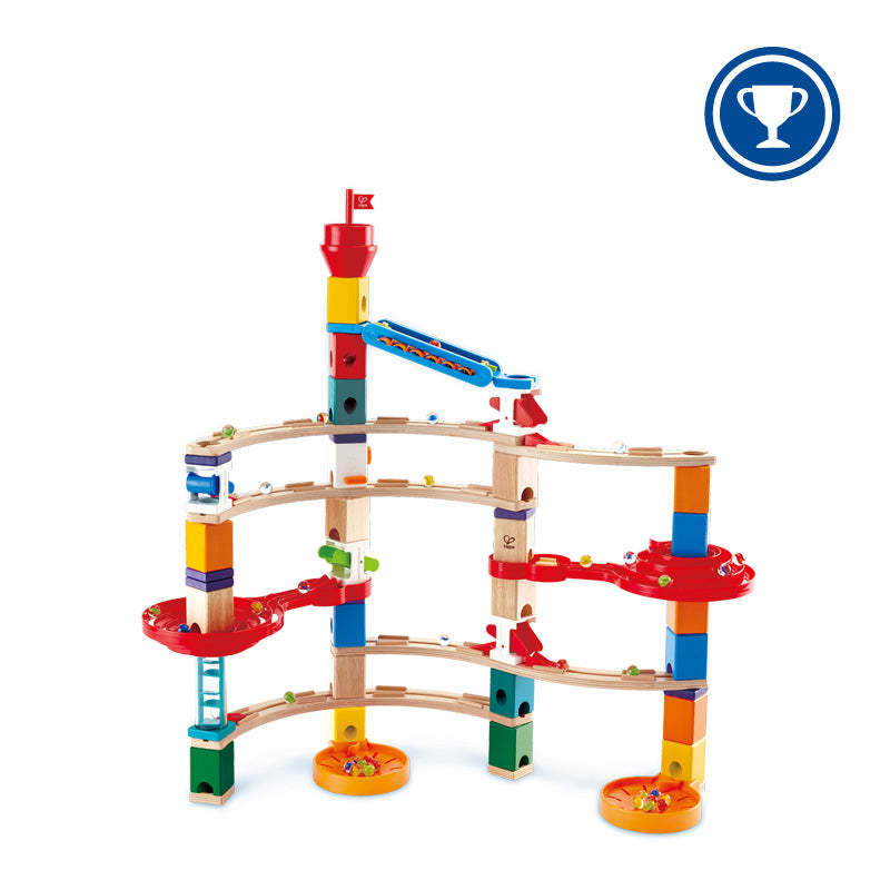 Super Spirals Quadrilla Wooden Marble Run