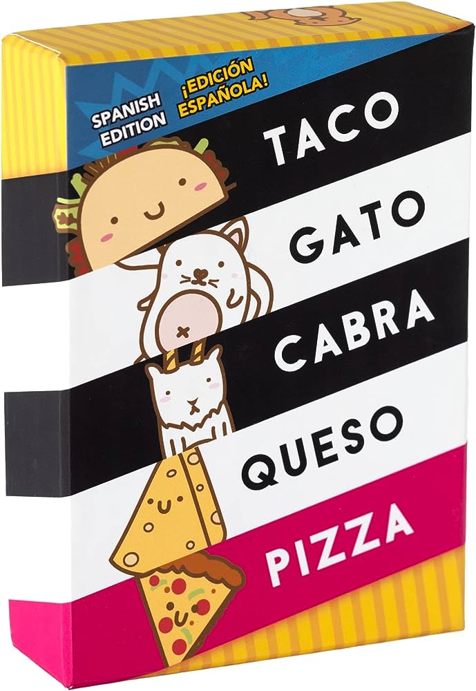 Taco Gato Cabra Queso Pizza Game