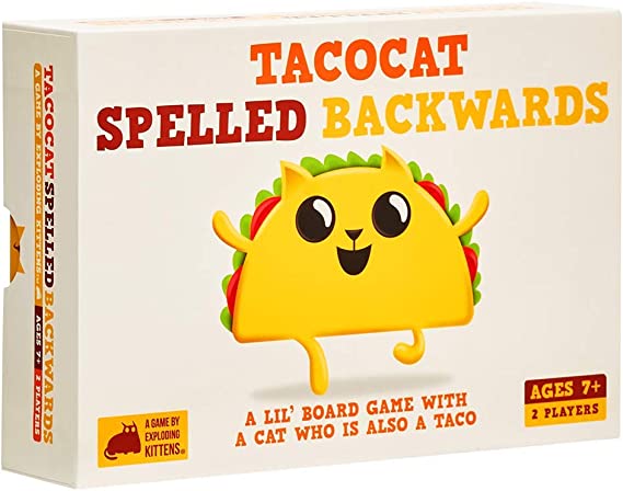 Tacocat Spelled Backwards Game