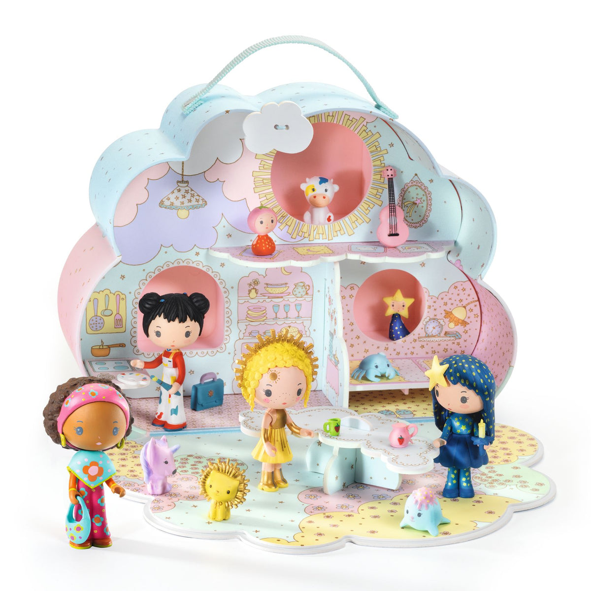 Tinyly Sunny & Mia's Cloud House