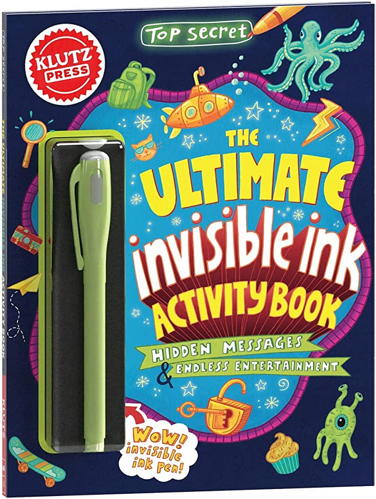 Top Secret: The Ultimate Invisible Ink Activity Book
