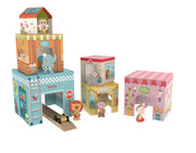 Tower House Stacking Blocks