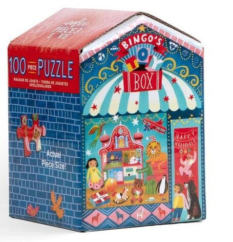 Toy Store Christmas Market 100pc Puzzle