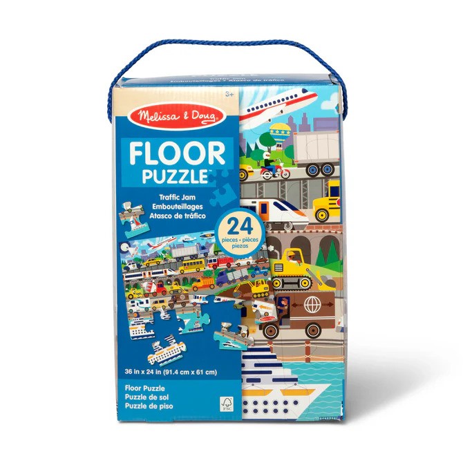 Traffic Jam 24pc Floor Puzzle