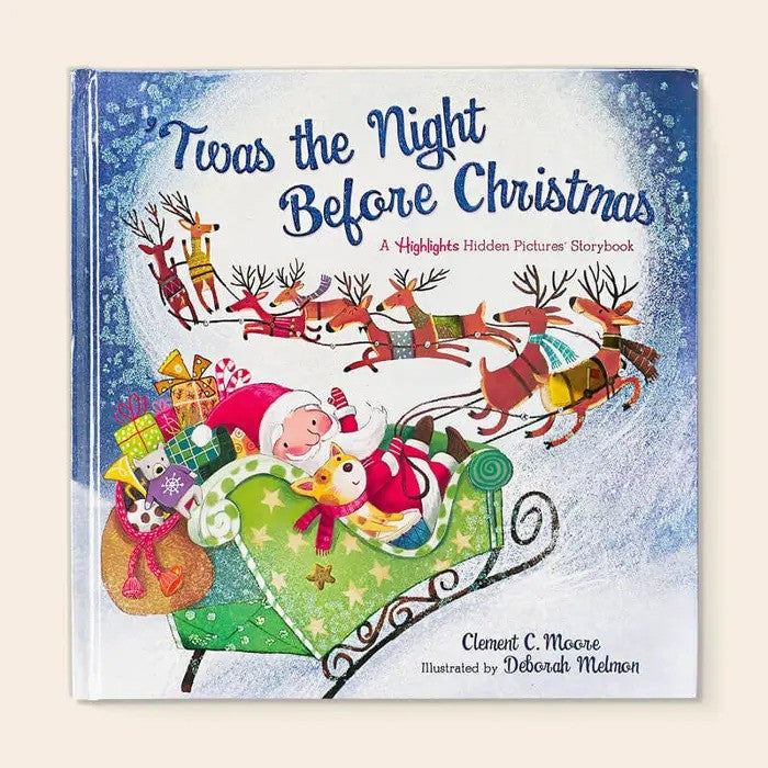 Twas the Night Before Christmas Hidden Pictures Storybook