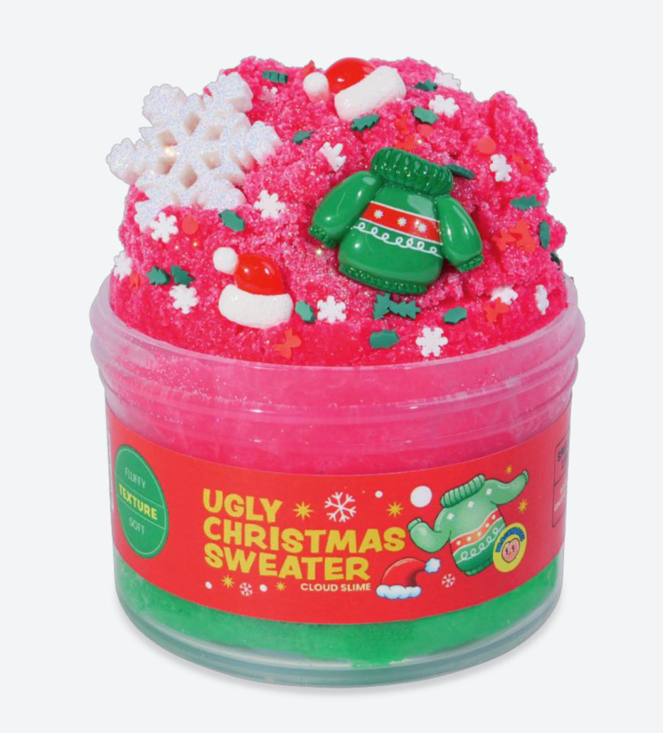 Ugly Christmas Sweater Peachybbies Cloud Slime