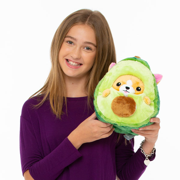 Undercover Corgi in Avocado Squishable