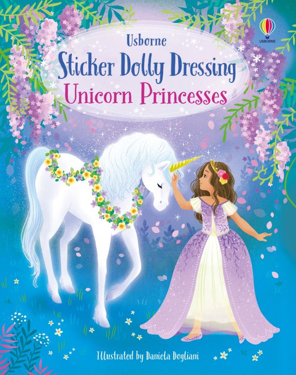 Unicorn Princesses Sticker Dolly Dressing