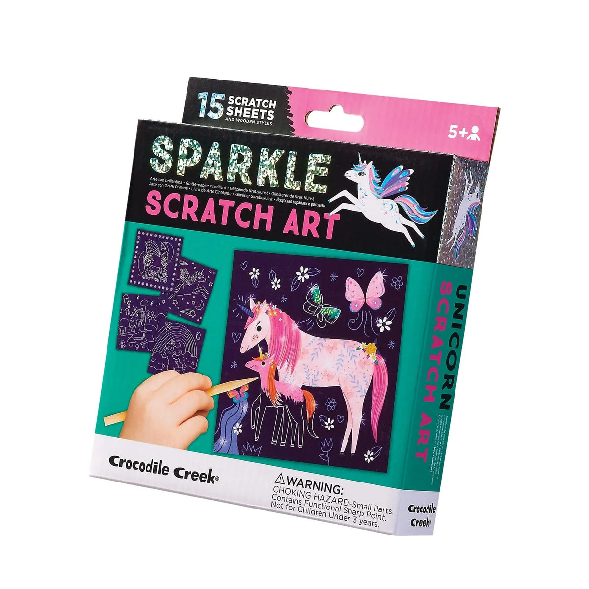 Unicorn Sparkle Scratch Art