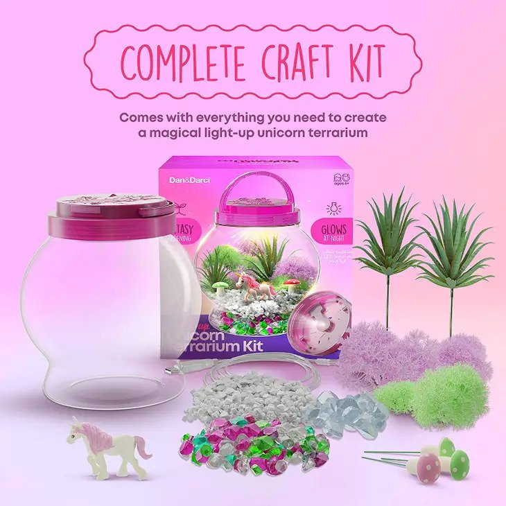 Unicorn Terrarium Kit