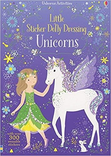 Unicorns Little Sticker Dolly Dressing