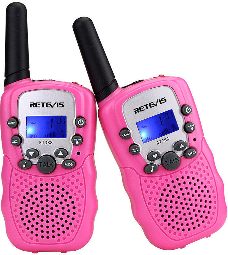 Walkie Talkie Flashlight-Pink