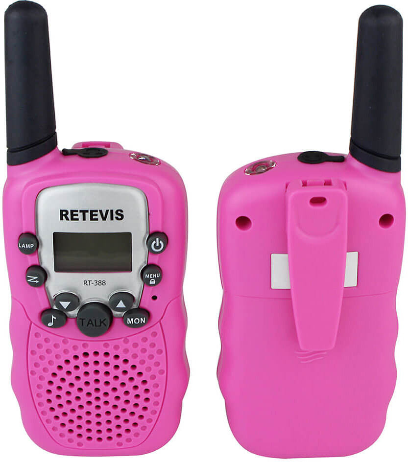 Walkie Talkie Flashlight-Pink