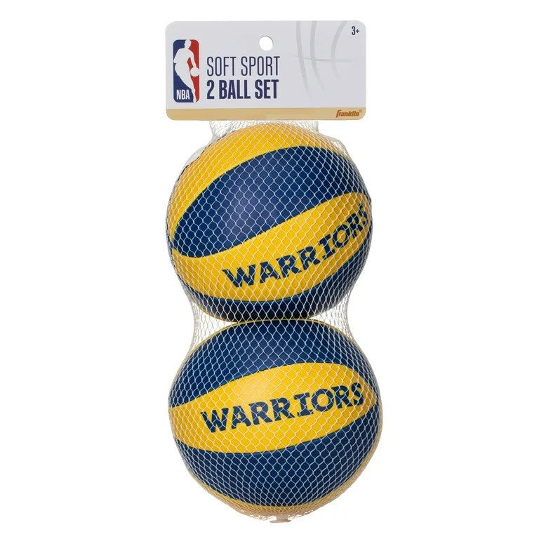 Warriors Soft Basketball 2pk