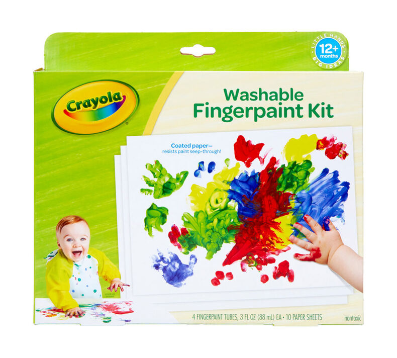 Washable Fingerpaint Kit