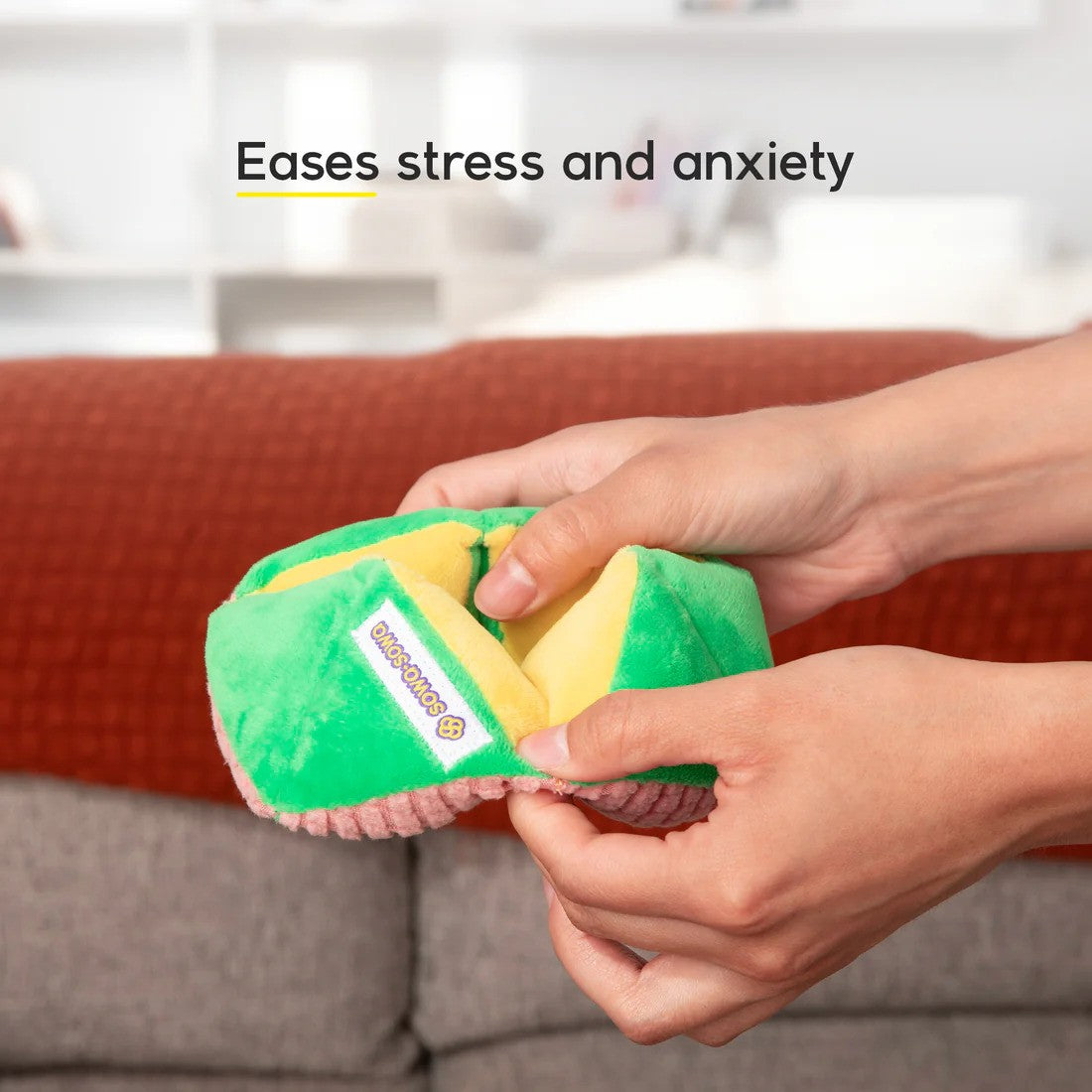 Weighted Plush Infinity Flipper Fidget Toy