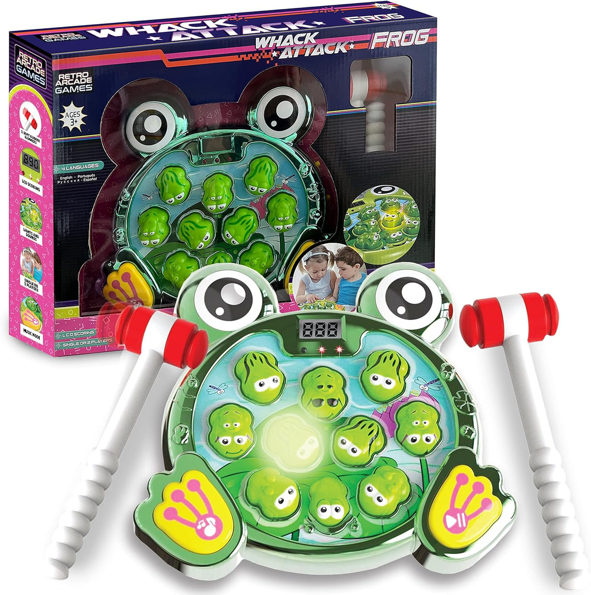 Whack Attack Frog Game