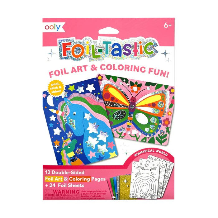 Whimsical World Foil-tastic Foil Art & Coloring
