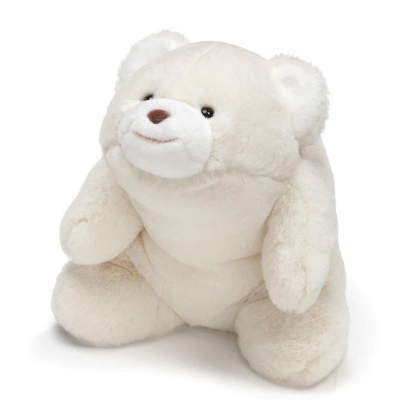 White Snuffles Bear 10"